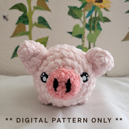 Chubby Buddy Pig **PATTERN ONLY**